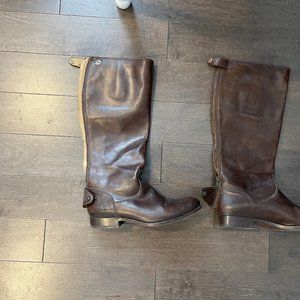 Frye Melissa Button Back Zip Boots